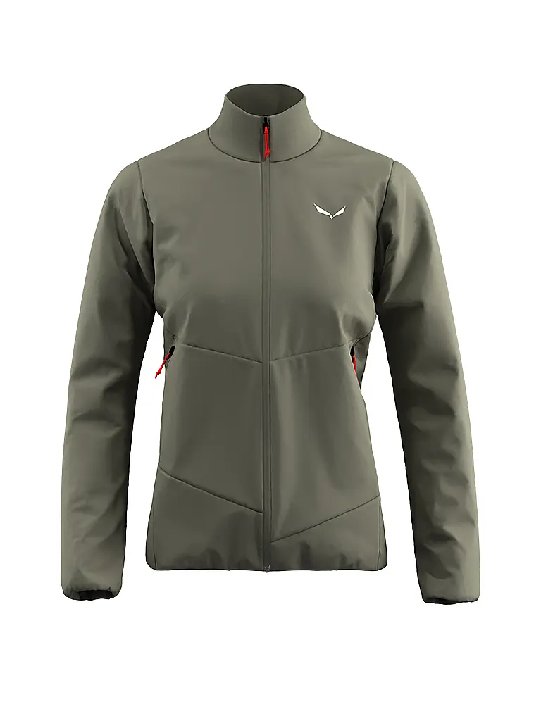 SALEWA | Damen Jacke Puez Catinaccio 2 Tirolwool® | Oliva