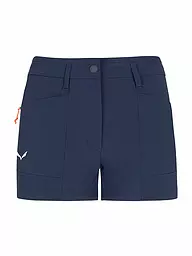 SALEWA | Damen Short Puez Cargo Durastretch | Azul oscuro