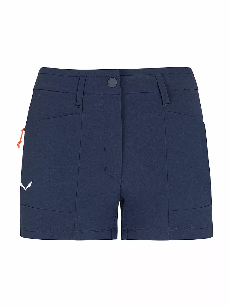 SALEWA | Damen Short Puez Cargo Durastretch | Azul oscuro