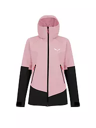 SALEWA | Damen Tourenjacke Sella Durastretch Hoodie | Rosa