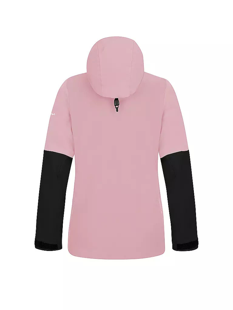 SALEWA | Damen Tourenjacke Sella Durastretch Hoodie | Rosa