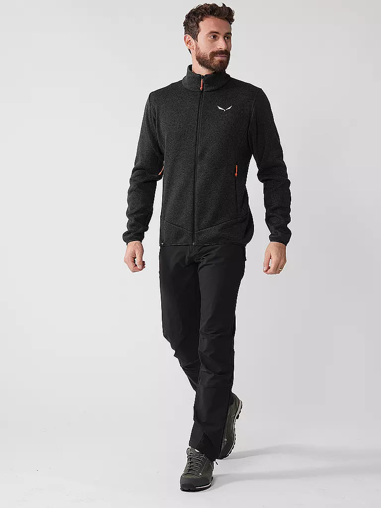 SALEWA | Forro polar para hombre Puez Rocca PL | Negro