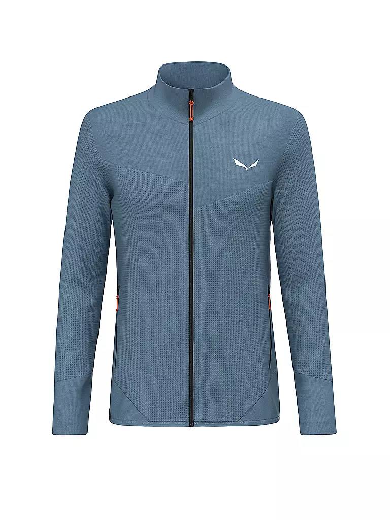 SALEWA | Herren Fleecejacke Puez  Waffle Hoodie | Gris