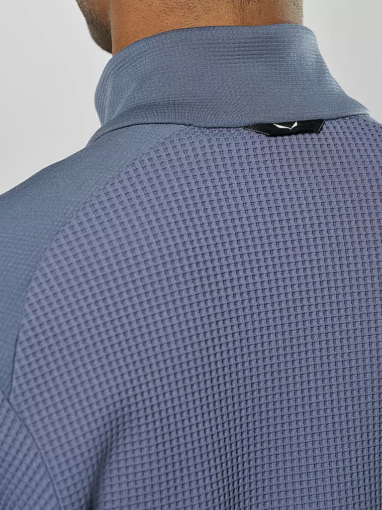 SALEWA | Herren Fleecejacke Puez  Waffle Hoodie | Gris