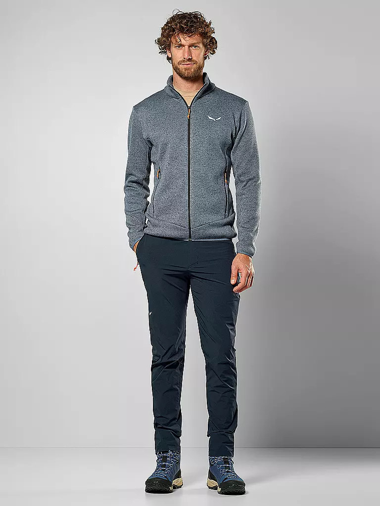 SALEWA | Herren Fleecejacke Puez Rocca PL | Azul claro