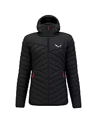 SALEWA | Chaqueta aislante con capucha de plumón RDS Brenta para hombre | Negro