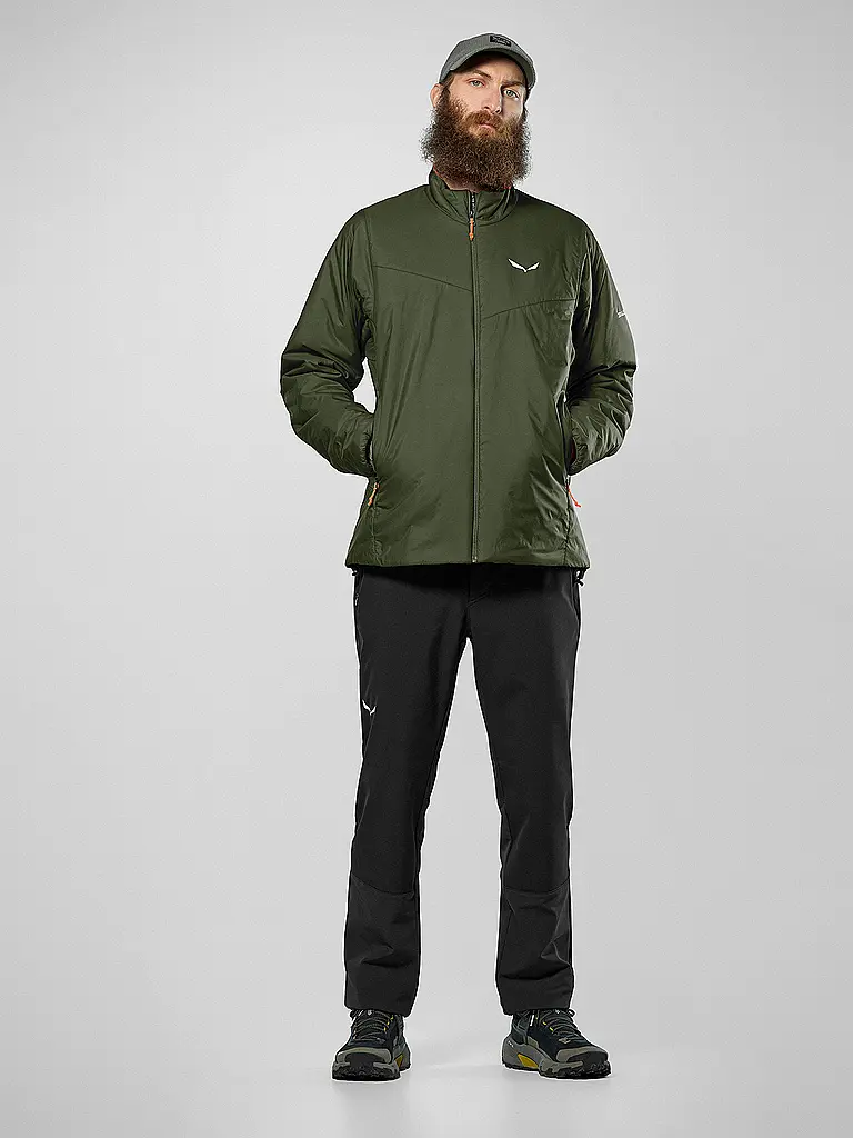 SALEWA | Herren Jacke Puez Catinaccio 2 Tirolwool® | Oliva