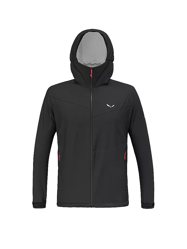 SALEWA | Herren Wanderjacke Puez Aqua 4 2.5L Powertex Hoodie | Negro