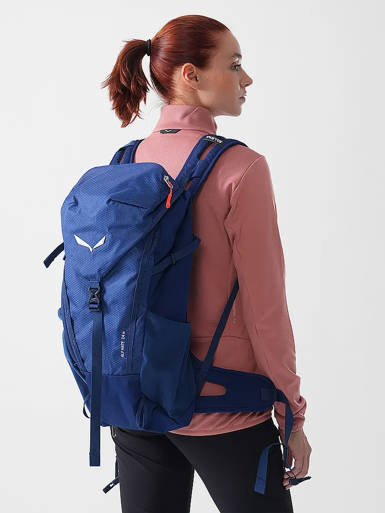 SALEWA | Mochila de senderismo para mujer Alp Mate 24L | Azul