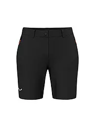 SALEWA | Pantalón corto de senderismo para mujer Puez Talvena Durastretch | Negro