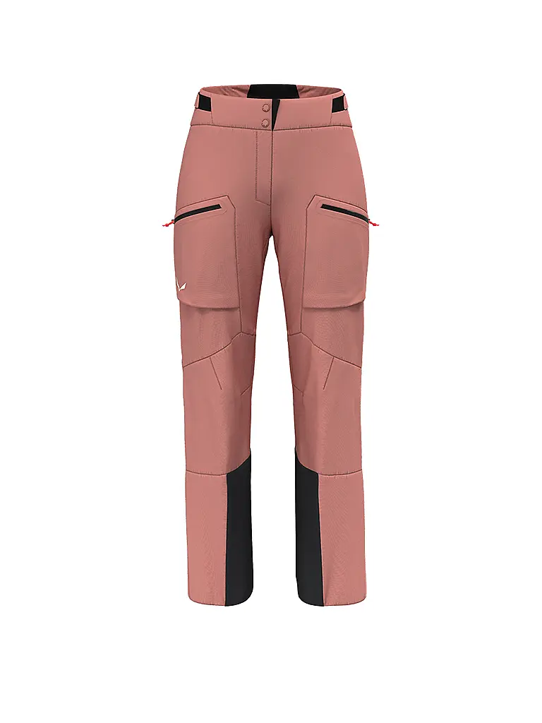 SALEWA | Pantalón de esquí de travesía para mujer Sella 3L PTX | Coral