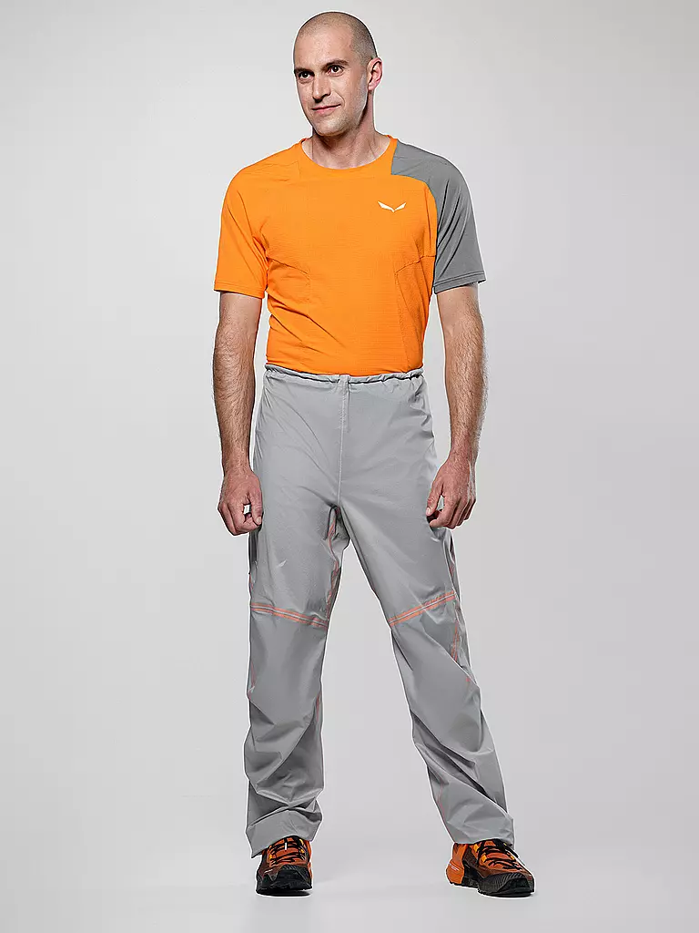 SALEWA | Pantalón de senderismo para hombre NXT PTX 3L | Gris claro