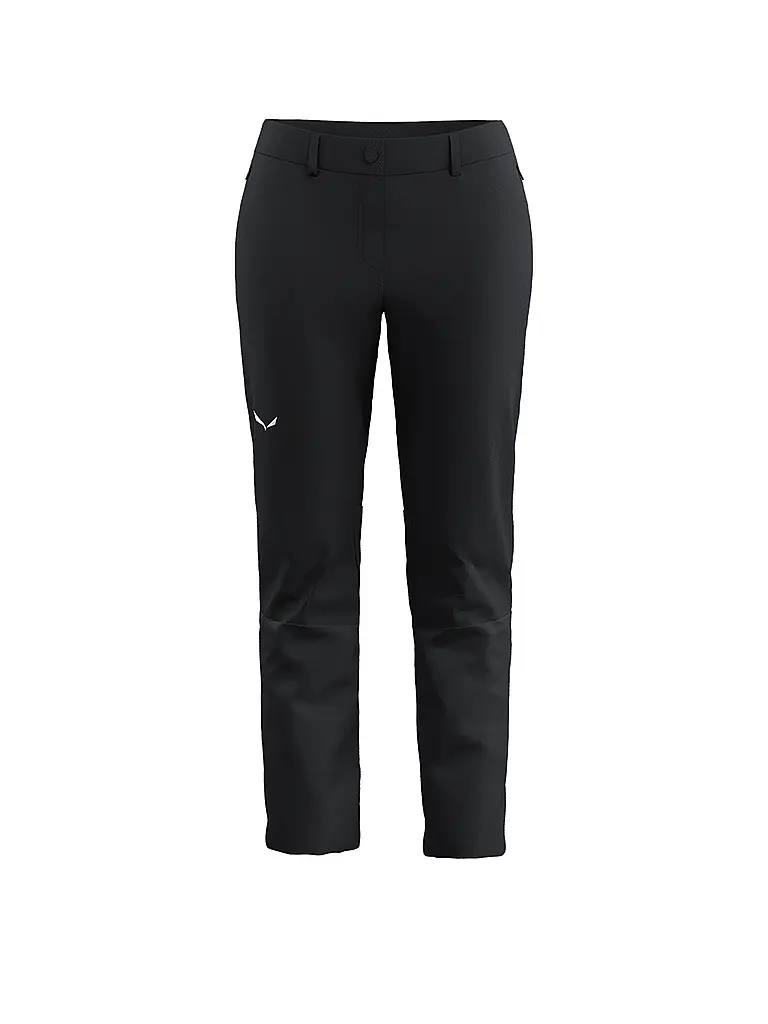 SALEWA | Pantalón de senderismo para mujer Puez Dolomitic 2 Durastretch Regular | Negro