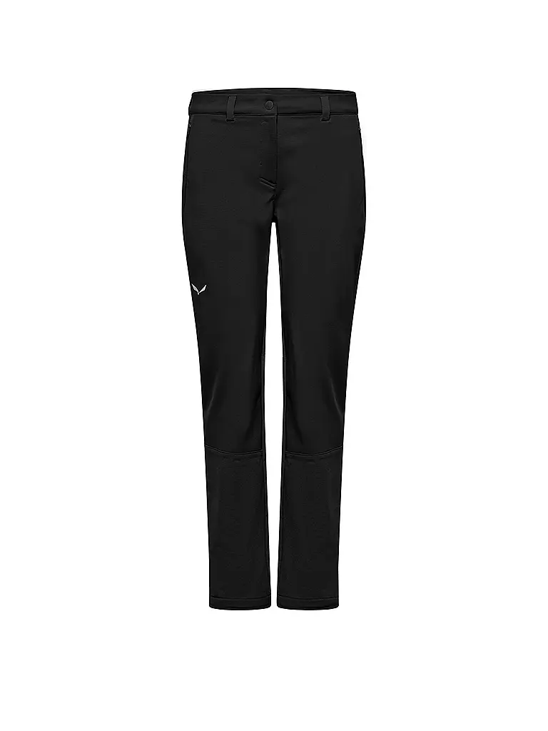 SALEWA | Pantalón de senderismo para mujer Puez Dolomitic 2 Durastretch Regular | Negro
