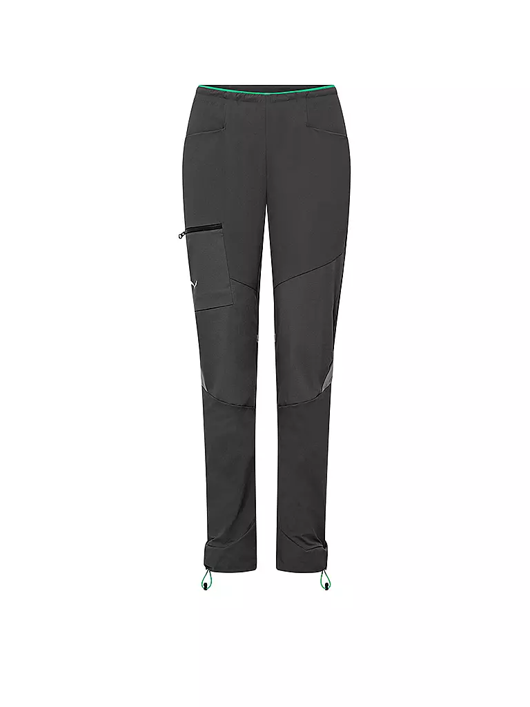 SALEWA | Pantalón de senderismo softshell para mujer NXT Durastretch | Negro