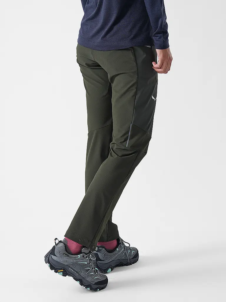 SALEWA | Pantalón de senderismo softshell Pedroc DST para mujer | 