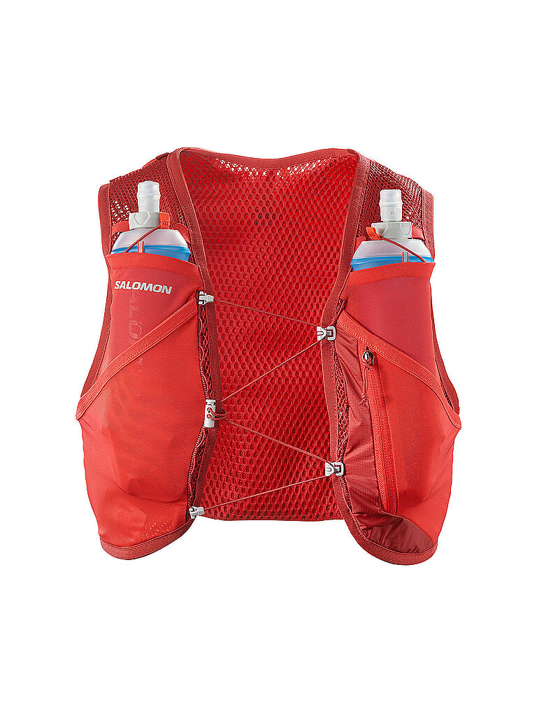 Chaleco de hidratación Active Skin 4 Set rojo S