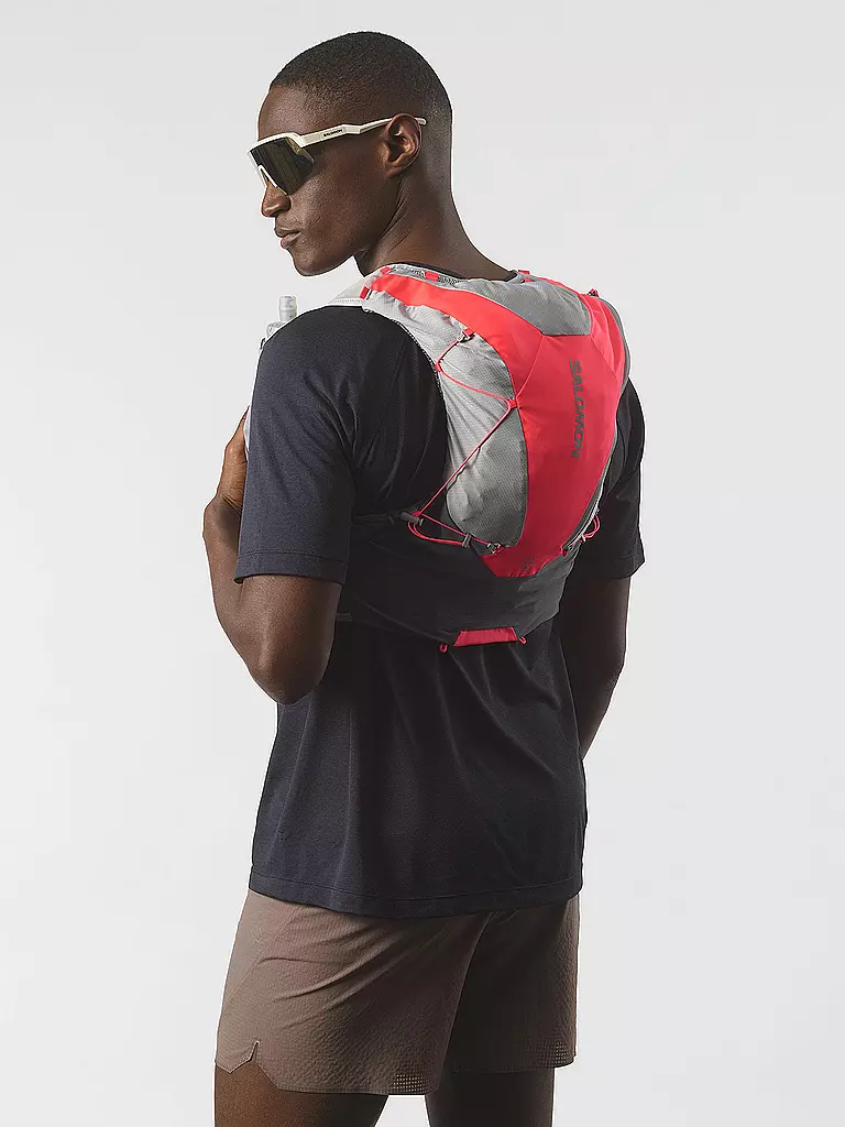 SALOMON | Chaleco de hidratación Adv Skin 12 Set | Gris