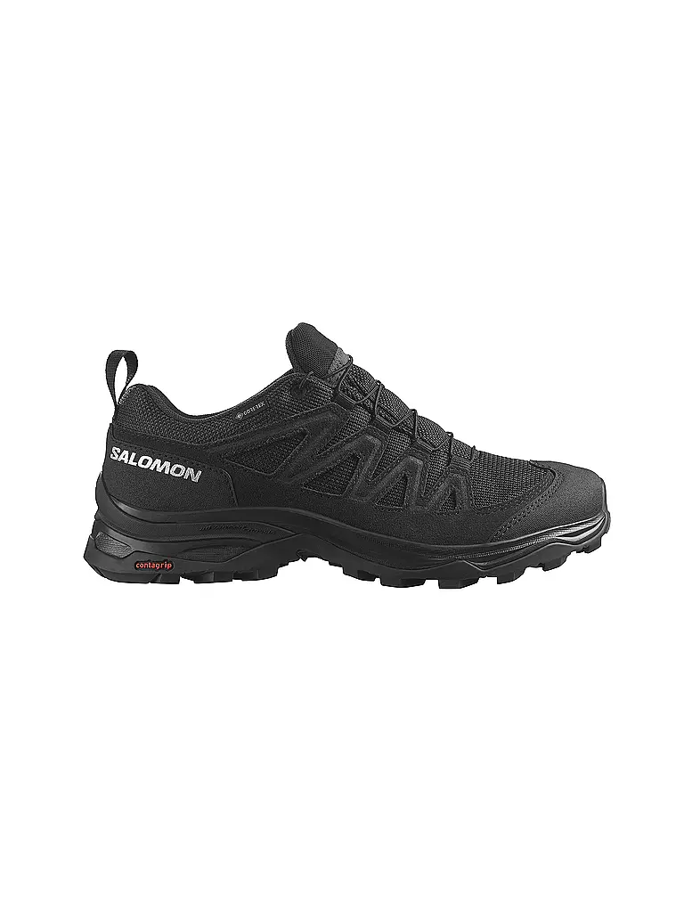 SALOMON | Damen Hikingschuhe X Ward Leather Gore-Tex | Negro