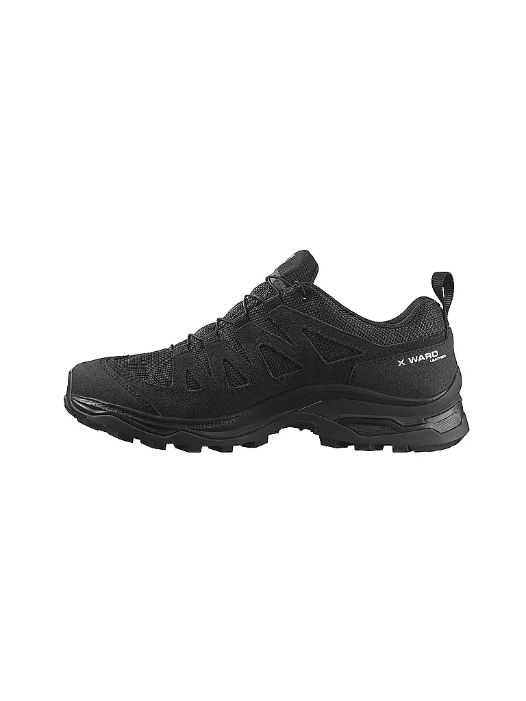SALOMON | Damen Hikingschuhe X Ward Leather Gore-Tex | Negro