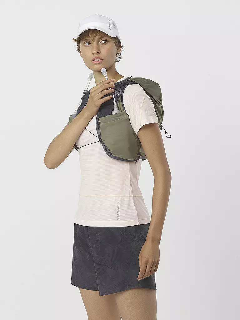 SALOMON | Damen Trinkweste Active Skin 8 mit Flasks | Verde