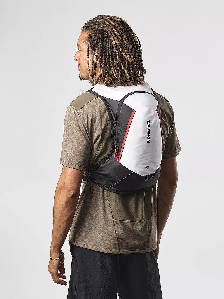 SALOMON | Mochila de hidratación Cross 8 8L | Blanco