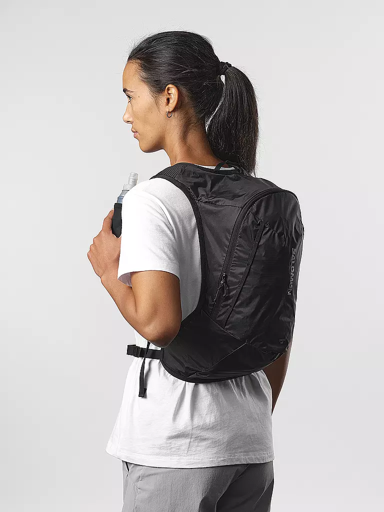 SALOMON | Mochila de running Cross 12 | Negro
