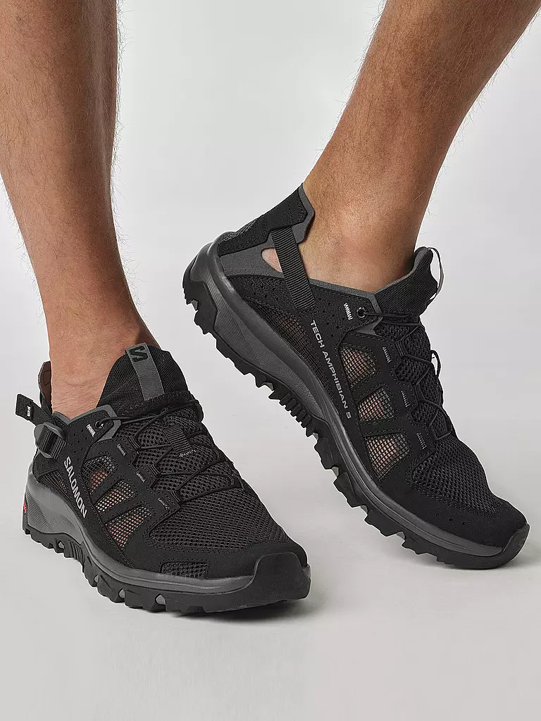 SALOMON | Sandalias de senderismo para hombre TECHAMPHIBIAN 5 | Negro