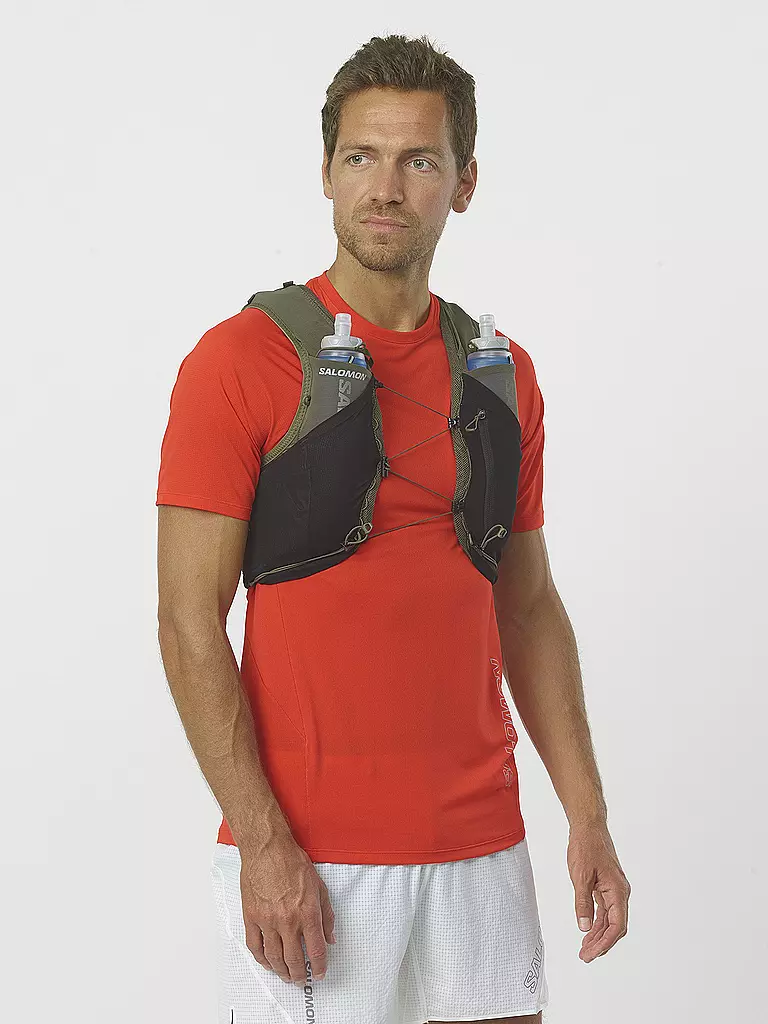 SALOMON | Trinkweste mit Flasks Adv Skin 5L | Oliva