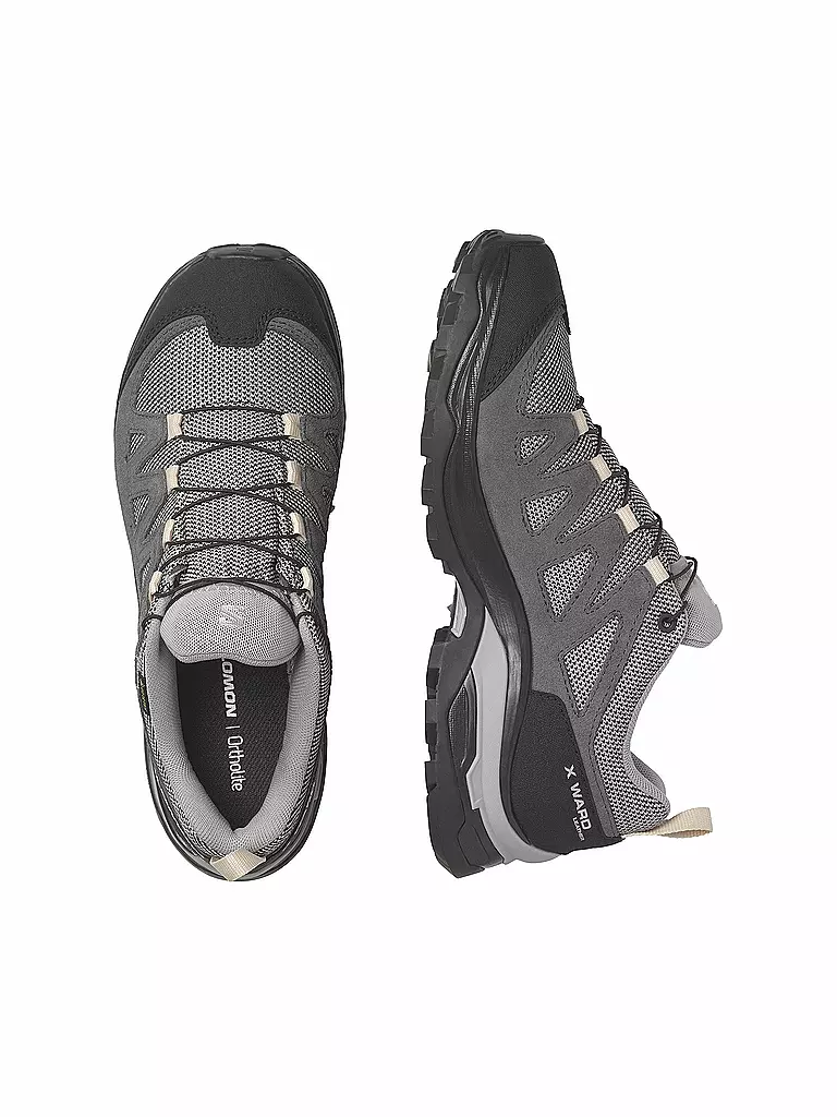SALOMON | Zapatillas de senderismo para mujer X Ward Leather Gore-Tex | 