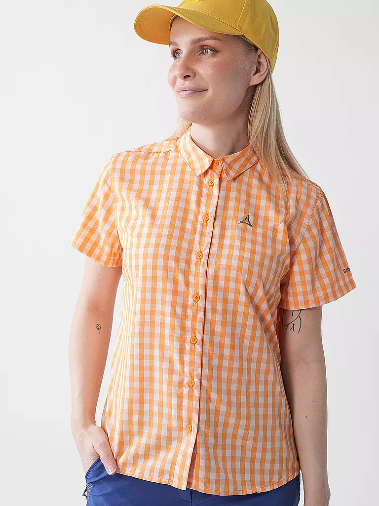 SCHÖFFEL | Blusa de mujer Circ Style Dalfoss | Naranja