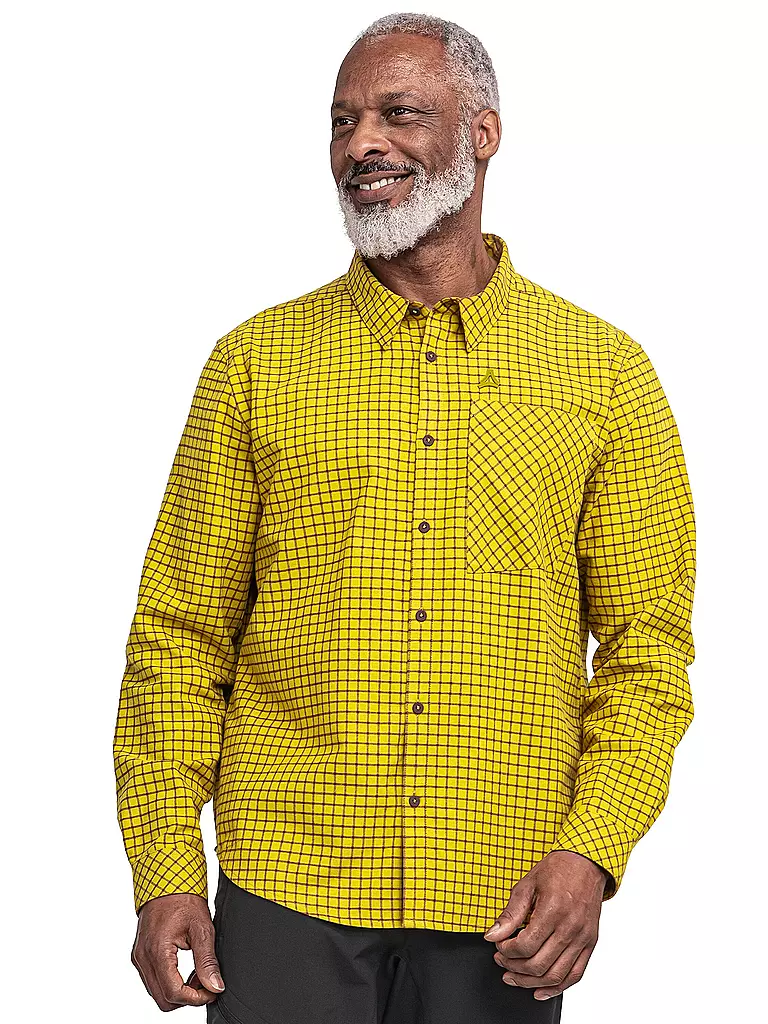 SCHÖFFEL | Camisa de hombre Boyoma | Oro