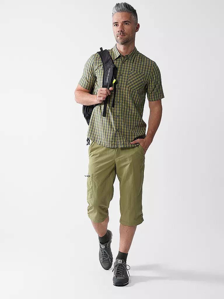 SCHÖFFEL | Camisa de hombre Circ Style Dalfoss | Oliva