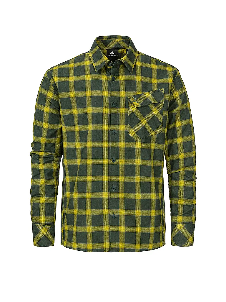 SCHÖFFEL | Camisa de hombre Poplar | Amarillo
