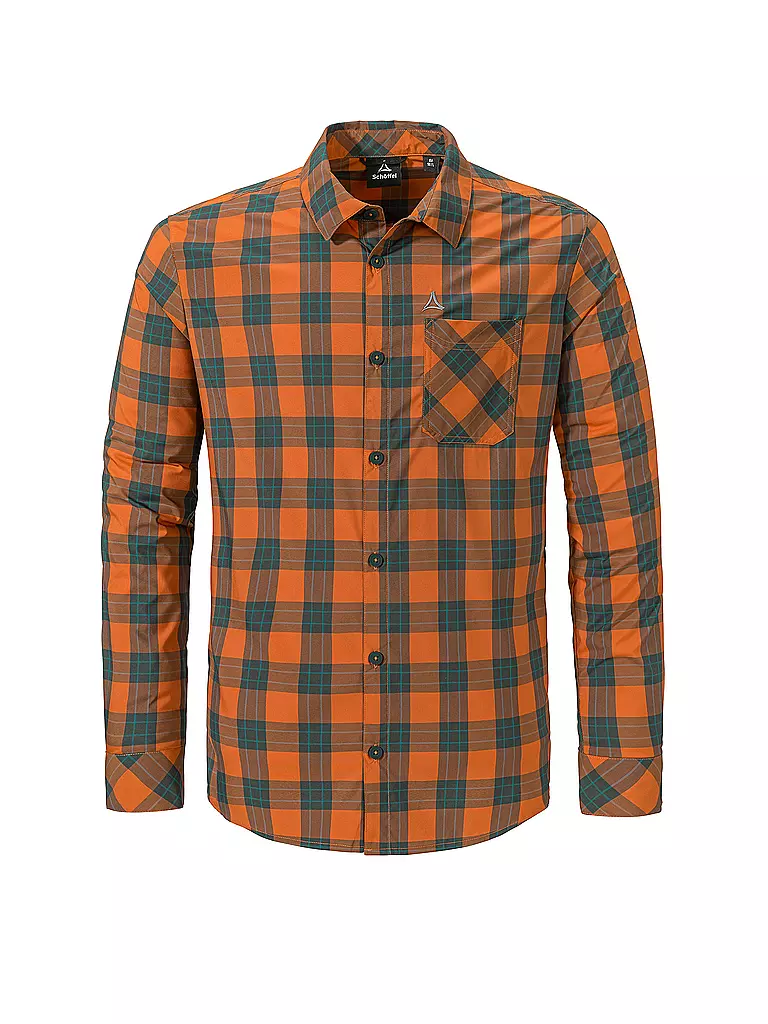SCHÖFFEL | Camisa de hombre Sobra | Naranja