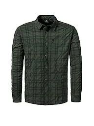 SCHÖFFEL | Camisa de hombre Yekuro | Verde oscuro