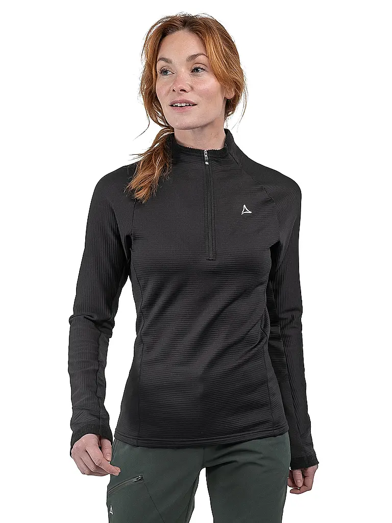 SCHÖFFEL | Camiseta funcional con cremallera para mujer Cascata |