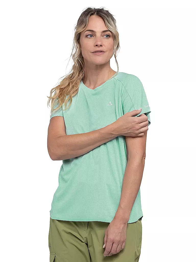 SCHÖFFEL | Camiseta funcional de mujer Grunas | Menta