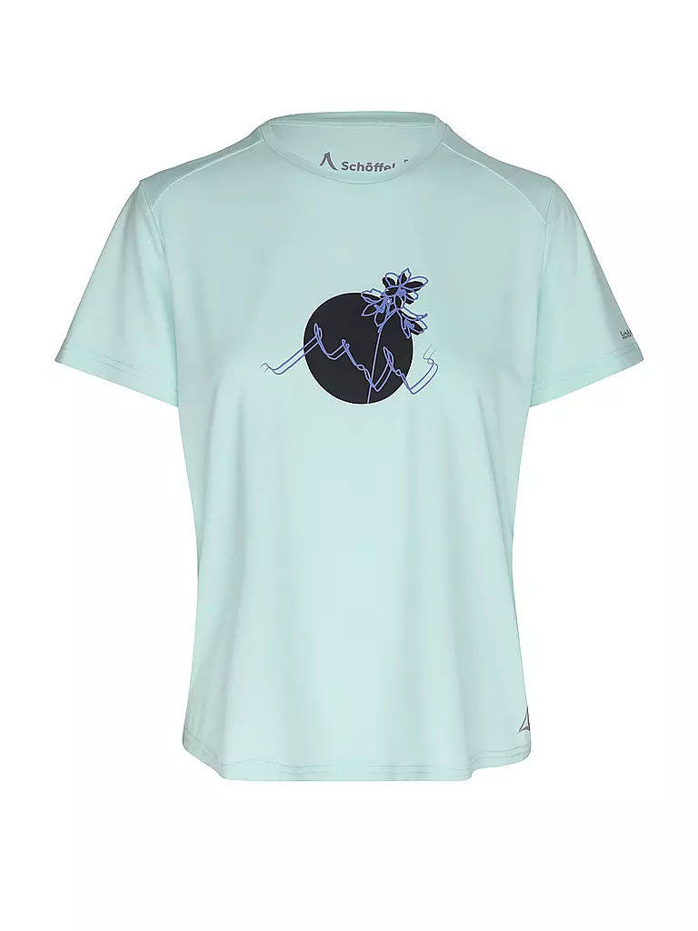 SCHÖFFEL | Camiseta funcional de mujer Haberspitz L | Verde claro