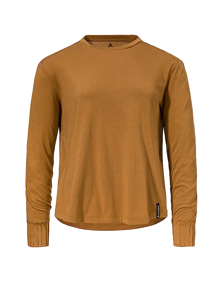 SCHÖFFEL | Camiseta funcional de mujer Style Collada | Mostaza