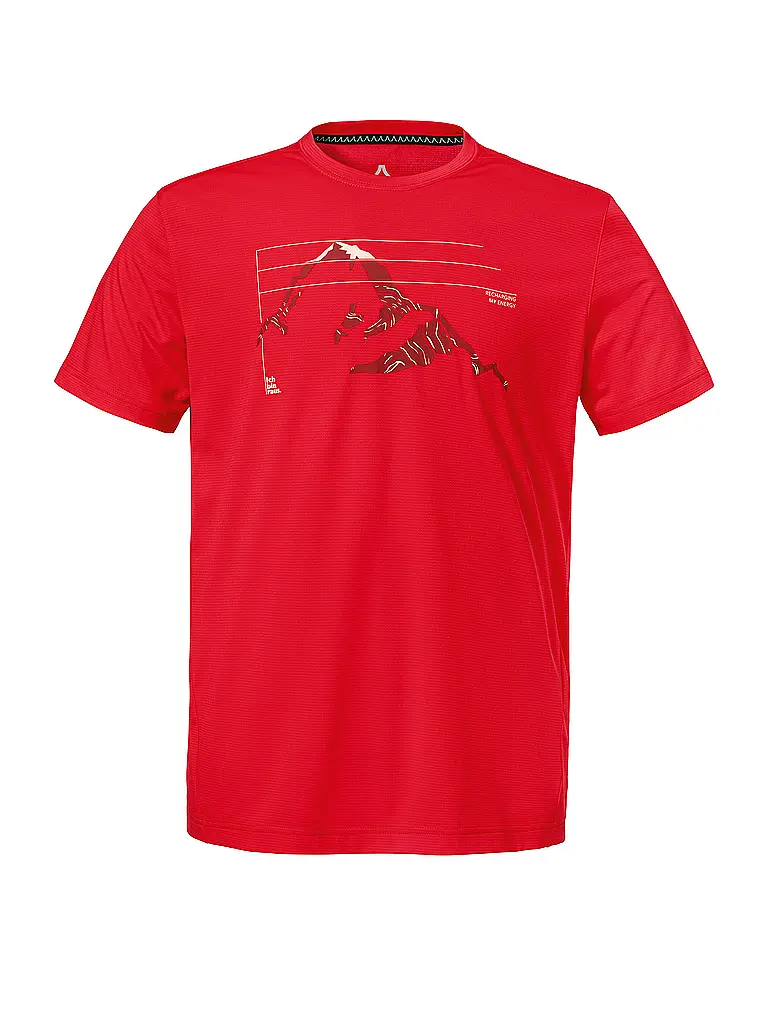 SCHÖFFEL | Camiseta funcional para hombre Circ Sulten M | Rojo