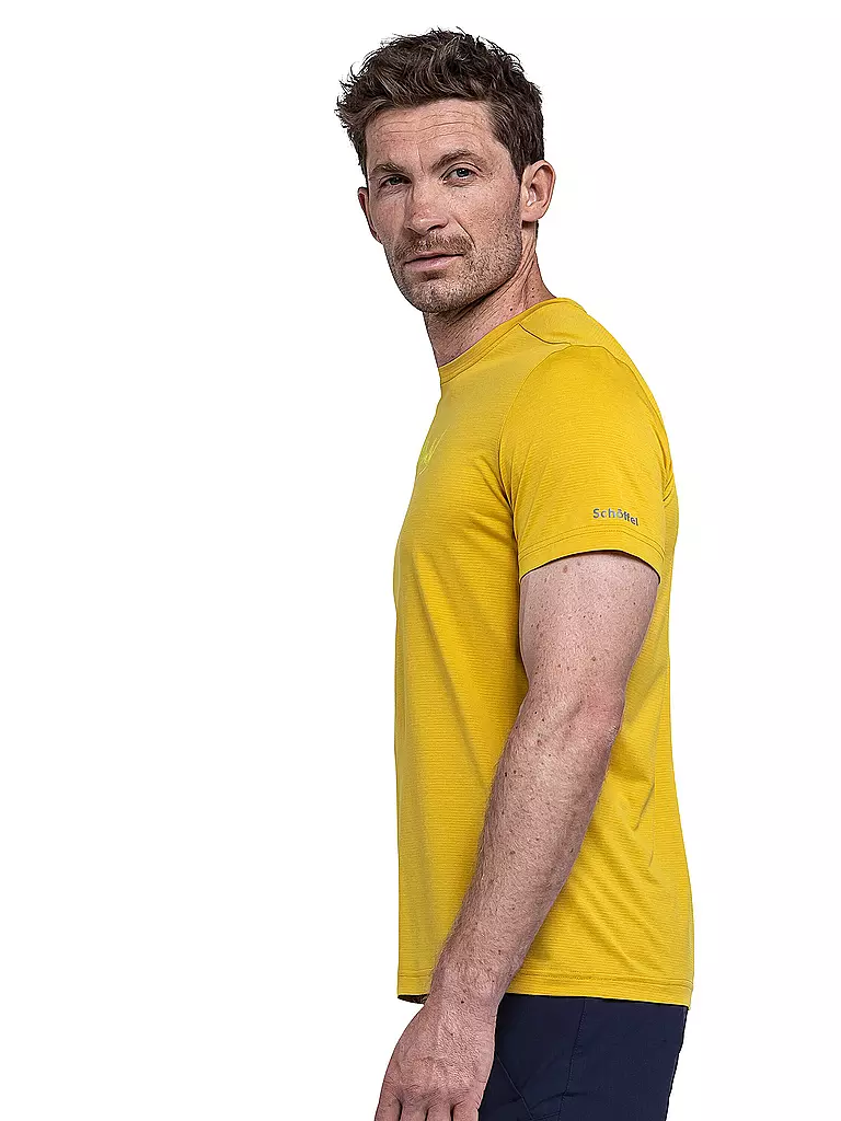 SCHÖFFEL | Camiseta funcional para hombre Circ Sulten M | Oro