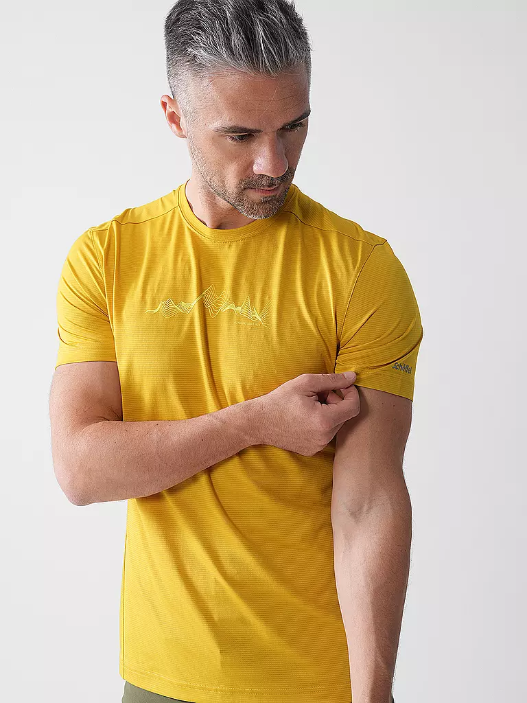 SCHÖFFEL | Camiseta funcional para hombre Circ Sulten M | Oro