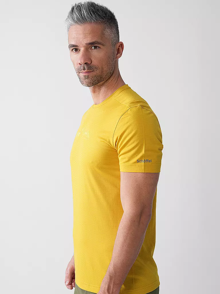 SCHÖFFEL | Camiseta funcional para hombre Circ Sulten M | Oro