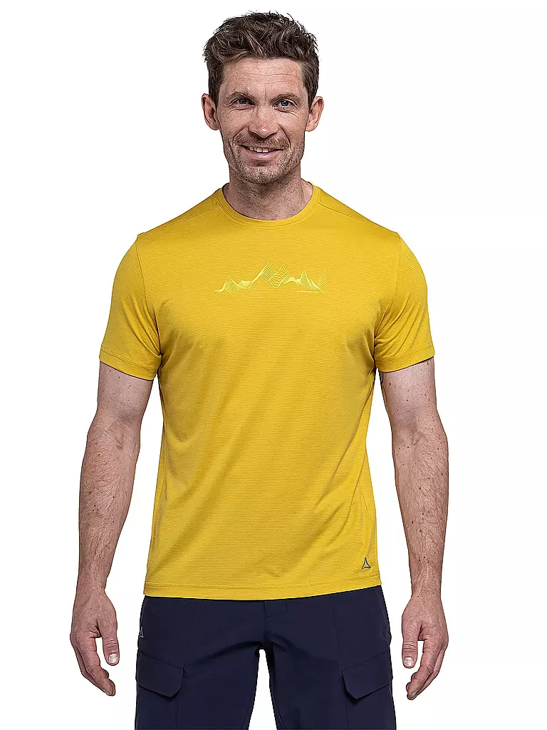 SCHÖFFEL | Camiseta funcional para hombre Circ Sulten M | Oro