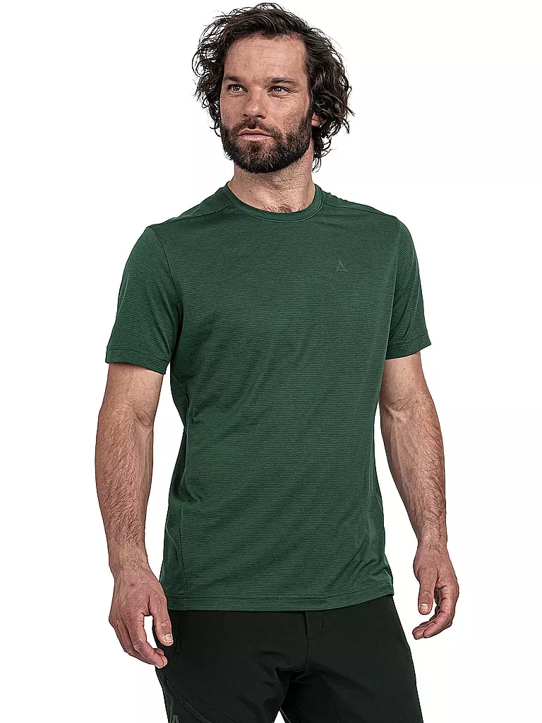 SCHÖFFEL | Camiseta funcional para hombre Circ Tauron M | Verde oscuro