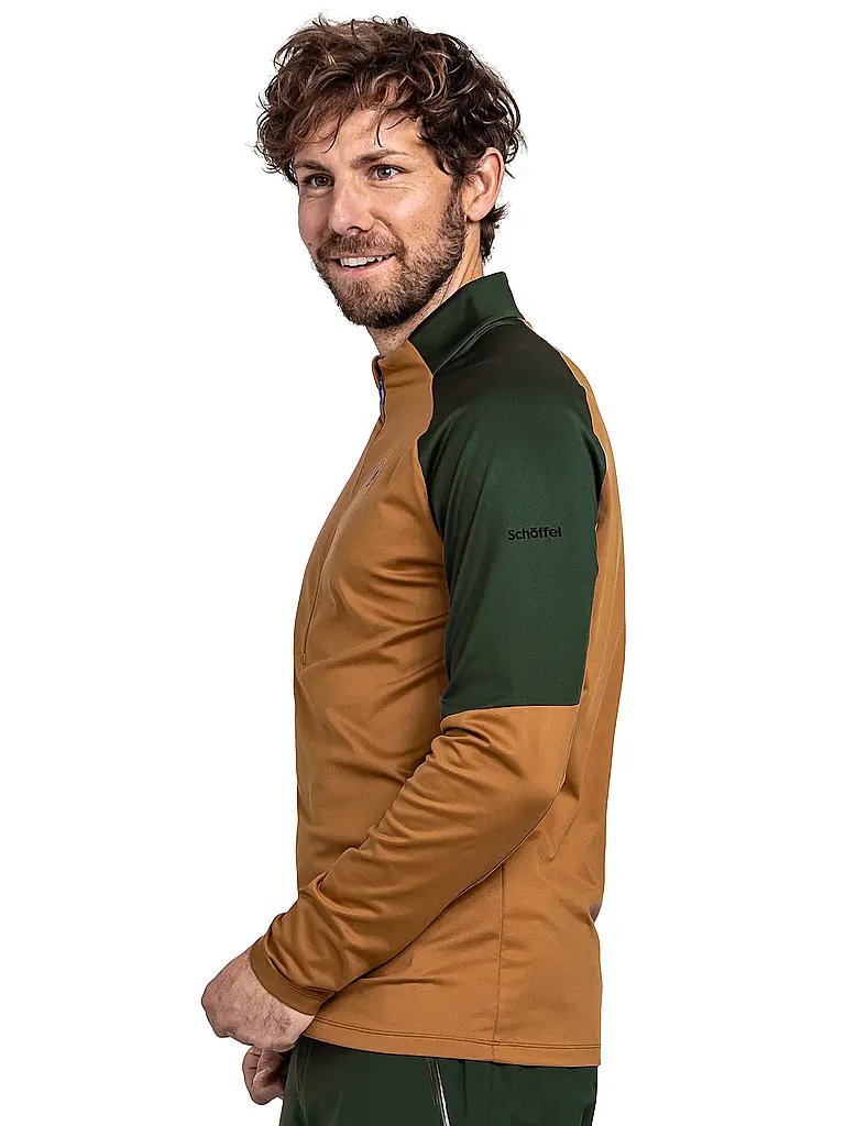 SCHÖFFEL | Camiseta interior con cremallera para hombre Estilo Safoon | 