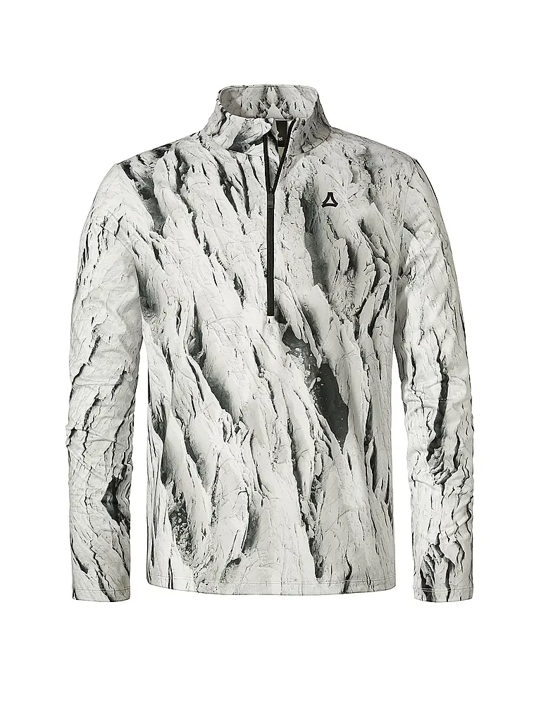 SCHÖFFEL | Camiseta interior con cremallera para hombre Schöffel x Tom Hegen | Blanco