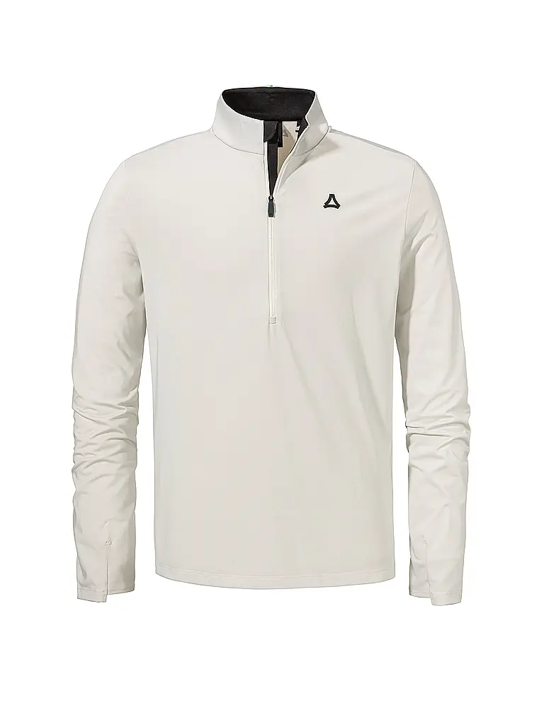 SCHÖFFEL | Camiseta interior con cremallera para hombre Style Pine | Crema