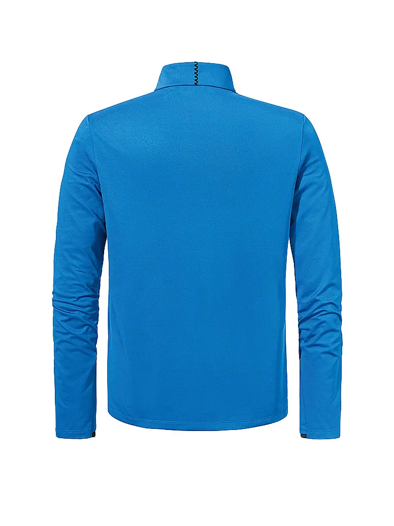 SCHÖFFEL | Camiseta interior con cremallera para hombre Style Pine | Azul